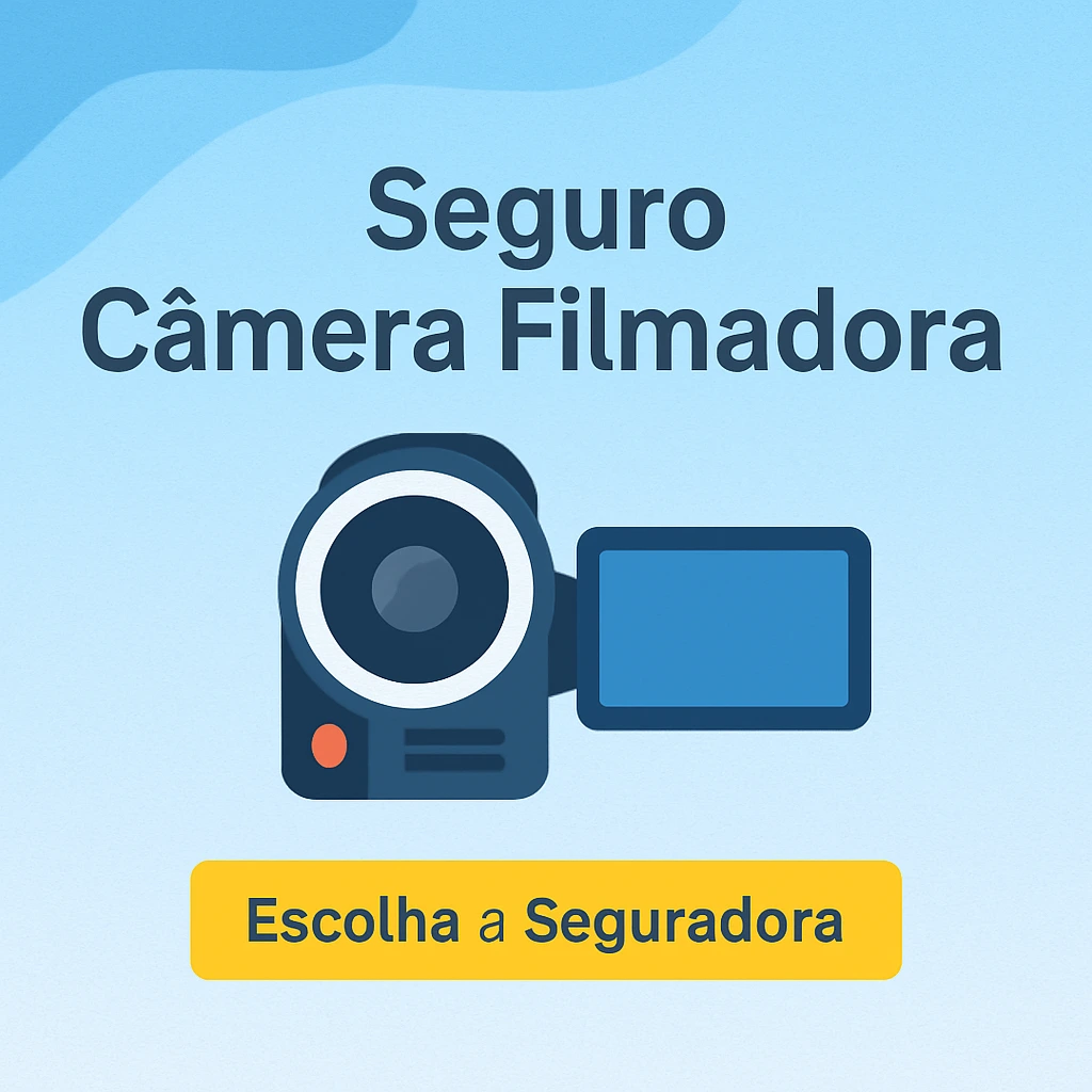 Seguro Câmera Filmadora